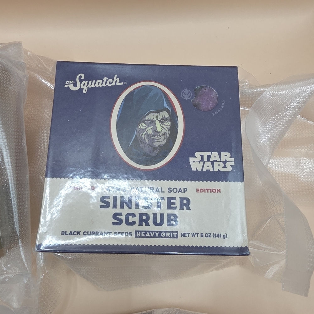 5 Dr. Squatch Soap Lot (Vacuum Sealed) Black Currant Vanilla Birch Bone Flower - Picture 4 of 6